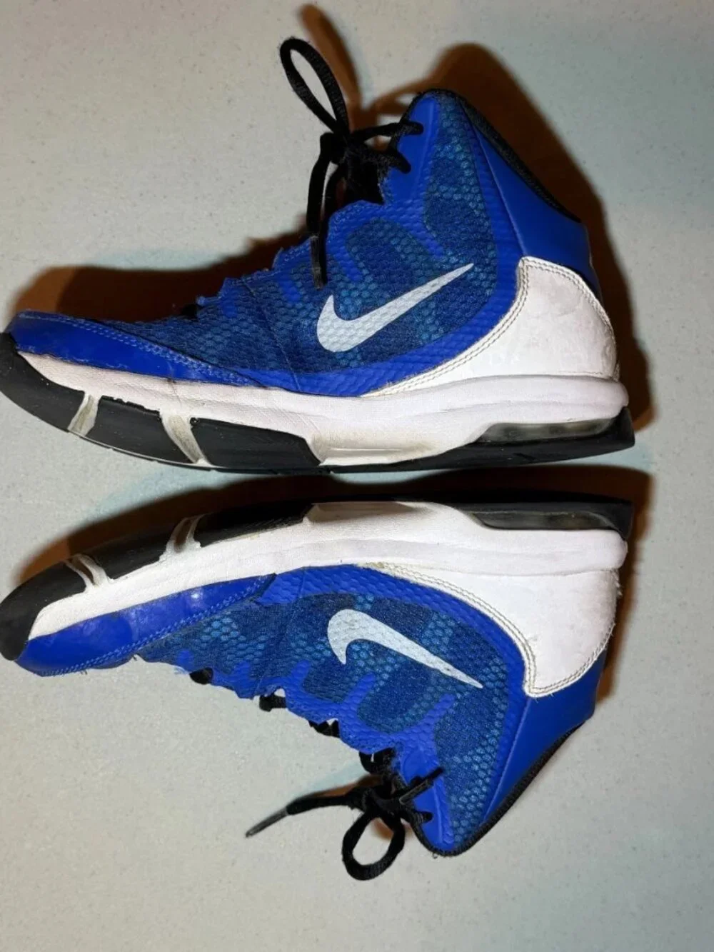 Nike Air Without A Doubt GS 5Y Royal Blue Basketball Shoes